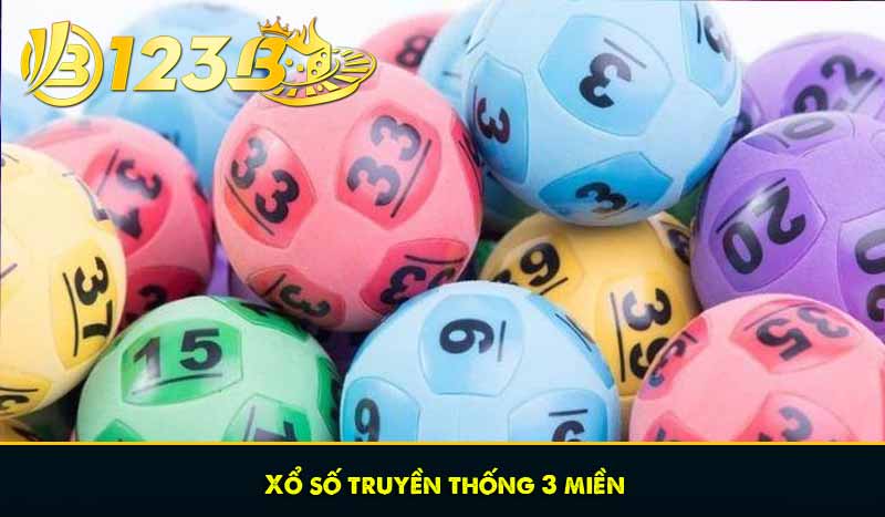 Xổ số truyền thống 3 miền
